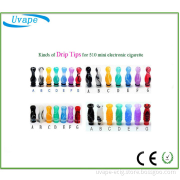 Kinds of Shape Various Colors of 510 Acrylic Ecigarette Drip Tips